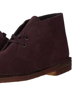 Clarks Desert Boot Burgundy Men